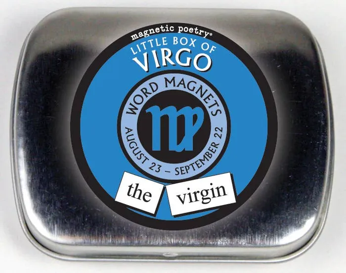 Magnetic Poetry Magnetic Poetry Box Virgo Earrings