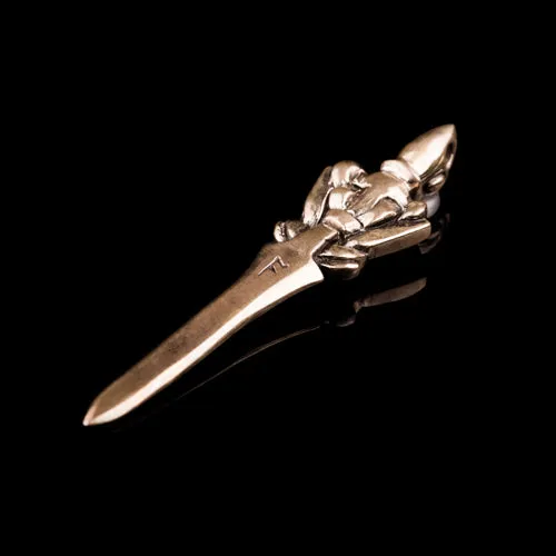 Necklaces Northan Viking Silver Viking Nail Cleaner with Raven