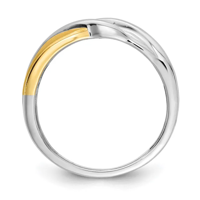 016ct CZ Solid Real 14k White Yellow Gold Mens Ring Goldia Rings