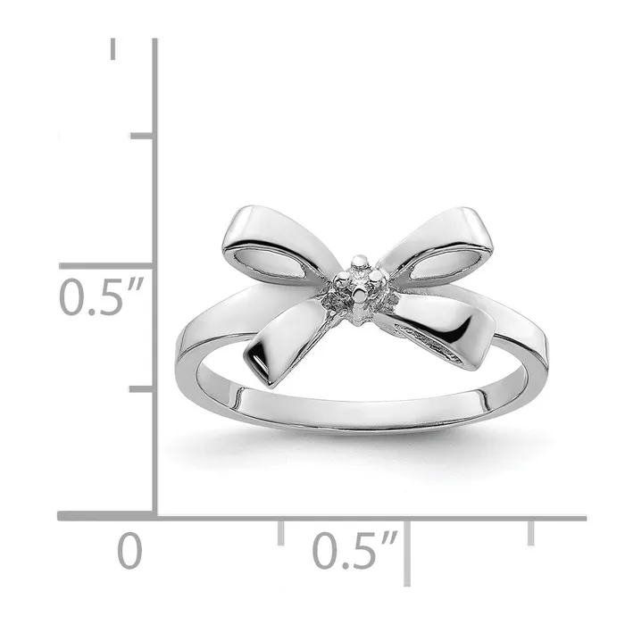 Goldiacom Rings 14k White Gold A Real Diamond ring