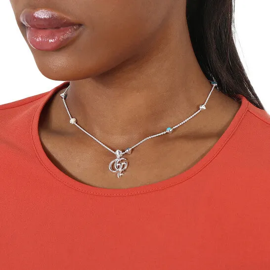 JMS always Original Gucci GG Marmont Mother of Pearl Topaz Double G Pendant Necklace Necklaces JMS always Original Gucci GG Marmont Mother of Pearl Topaz Double G Pendant Necklace Necklaces