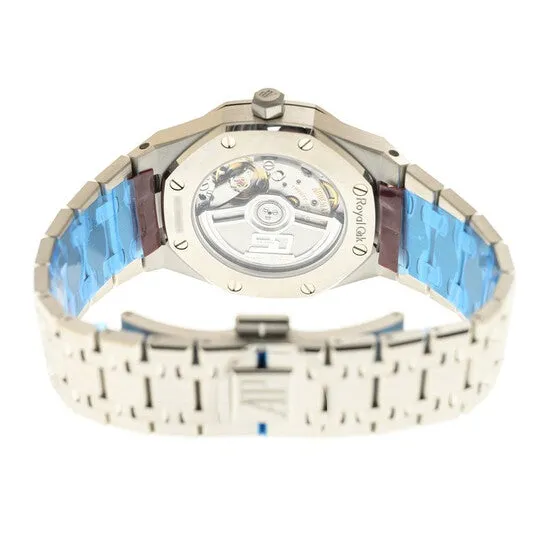 JMS always Watches Original Audemars Piguet Royal Oak 50th Anniversary Automatic Diamond Blue Dial Ladies Watch 77451STZZ1361ST01 JMS always Watches Original Audemars Piguet Royal Oak 50th Anniversary Automatic Diamond Blue Dial Ladies Watch 77451STZZ1361ST01