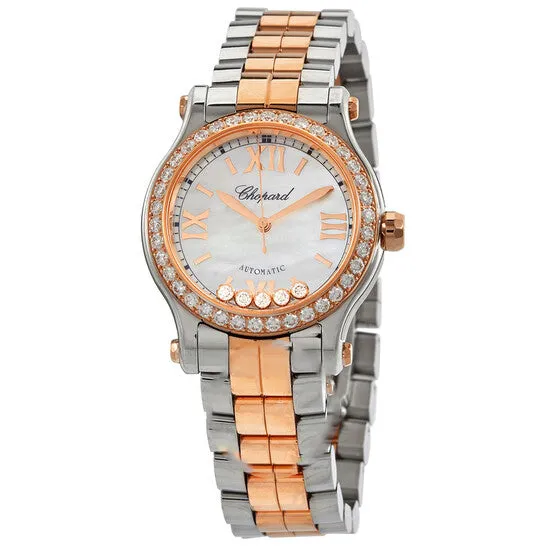 JMS always Watches Original Chopard Happy Sport Automatic Diamond Mother of Pear Dial Ladies Watch 2785736021 JMS always Watches Original Chopard Happy Sport Automatic Diamond Mother of Pear Dial Ladies Watch 2785736021