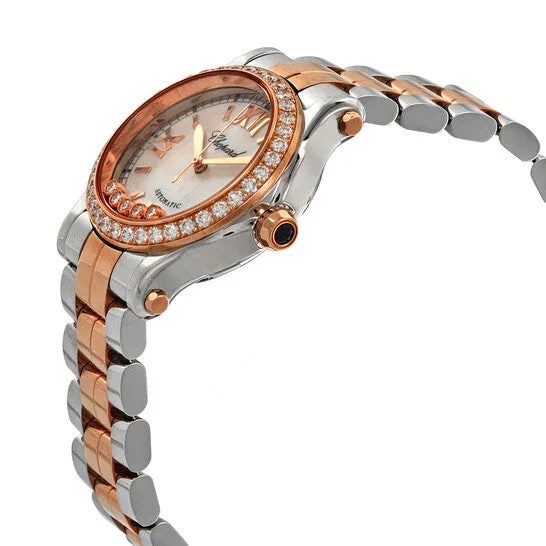 JMS always Watches Original Chopard Happy Sport Automatic Diamond Mother of Pear Dial Ladies Watch 2785736021 JMS always Watches Original Chopard Happy Sport Automatic Diamond Mother of Pear Dial Ladies Watch 2785736021