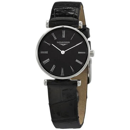JMS always Watches Original Longines La Grande Quartz Black Dial Ladies Watch L42094512 JMS always Watches Original Longines La Grande Quartz Black Dial Ladies Watch L42094512