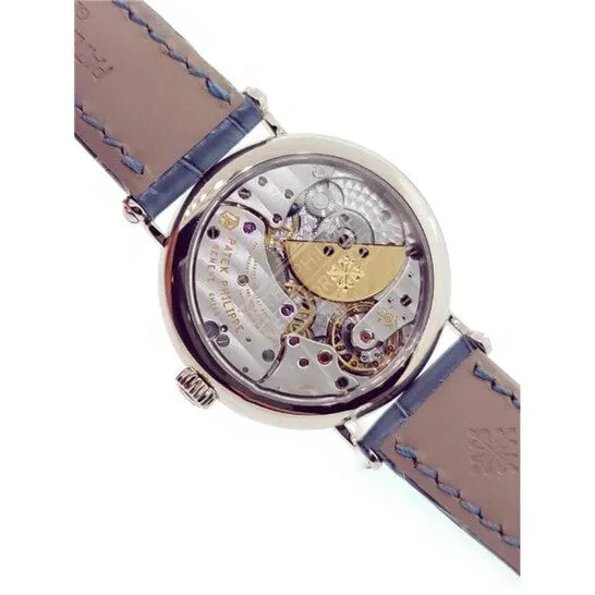 JMS always Watches Original Patek Philippe Calatrava Diamond Blue Dial Ladies Watch 720050G011 JMS always Watches Original Patek Philippe Calatrava Diamond Blue Dial Ladies Watch 720050G011