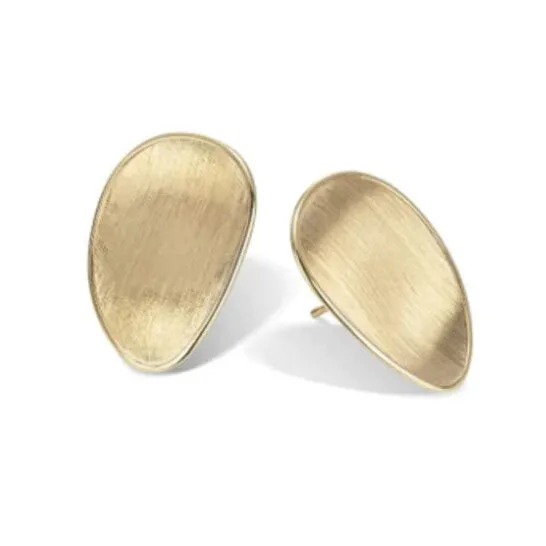 Original Marco Bicego Lunaria Collection 18K Yellow Gold Stud Earrings JMS always Earrings