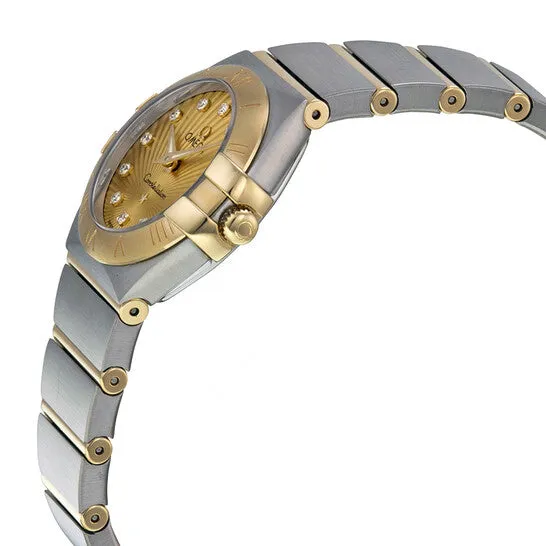 Original Omega Constellation Gold Dial Diamond Ladies Watch 12320246058001 JMS always Watches Original Omega Constellation Gold Dial Diamond Ladies Watch 12320246058001 JMS always Watches