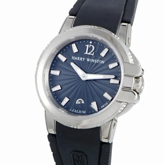 Original Preowned Harry Winston Ocean Sport Diamond Ladies Watch OCSQHD36ZZ002 JMS always Watches Original Preowned Harry Winston Ocean Sport Diamond Ladies Watch OCSQHD36ZZ002 JMS always Watches