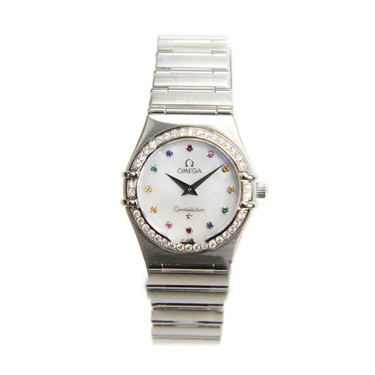 Original Preowned Omega Constellation Quartz Diamond White Dial Ladies Watch 14767900 JMS always Watches Original Preowned Omega Constellation Quartz Diamond White Dial Ladies Watch 14767900 JMS always Watches