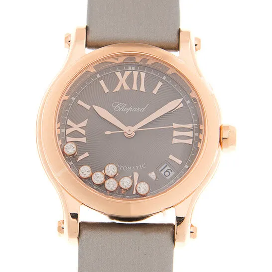 Watches JMS always Original Chopard Happy Diamonds Automatic Grey Dial Watch 274808 5012 Watches JMS always Original Chopard Happy Diamonds Automatic Grey Dial Watch 274808 5012