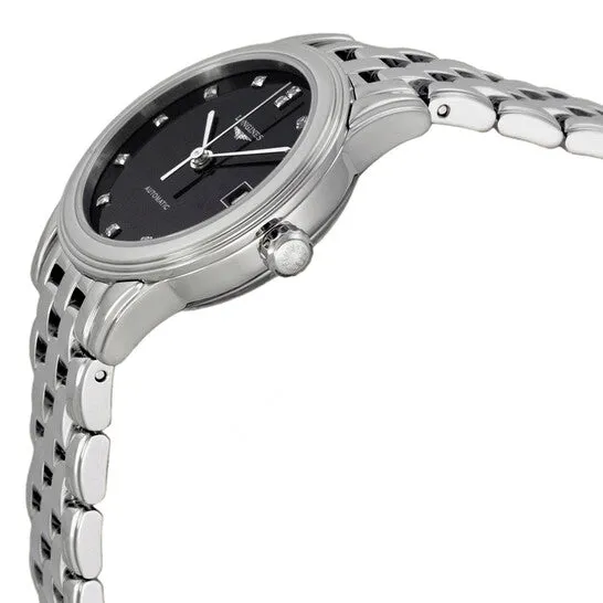 Watches JMS always Original Longines Flagship Diamond Automatic Black Dial Ladies Watch L42744576 Watches JMS always Original Longines Flagship Diamond Automatic Black Dial Ladies Watch L42744576