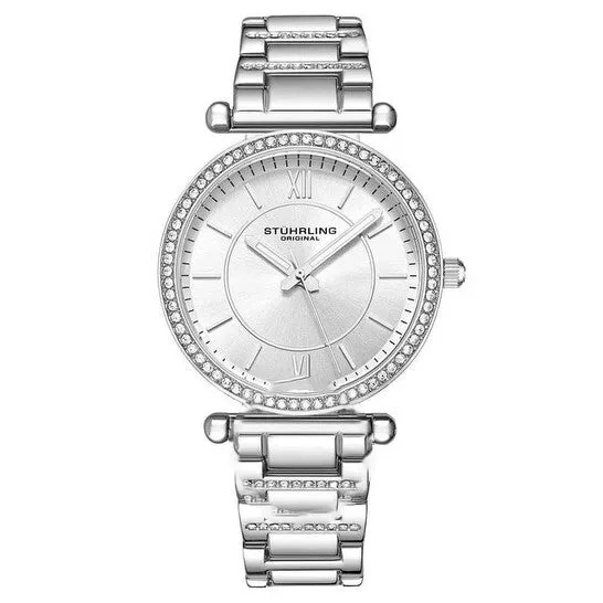 Watches Original Stuhrling Original Symphony Silver Dial Ladies Watch M15609 JMS always