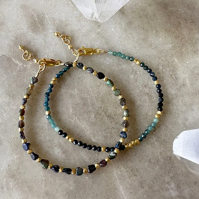 Bracelets Robindira Unsworth Kylee Black Opal Bracelet