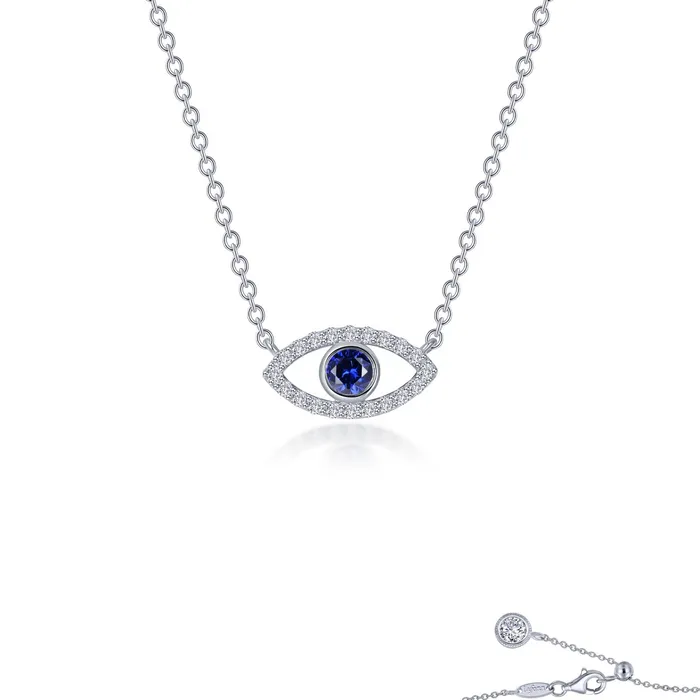 062 CTW Evil Eye Necklace Lafonn Necklaces