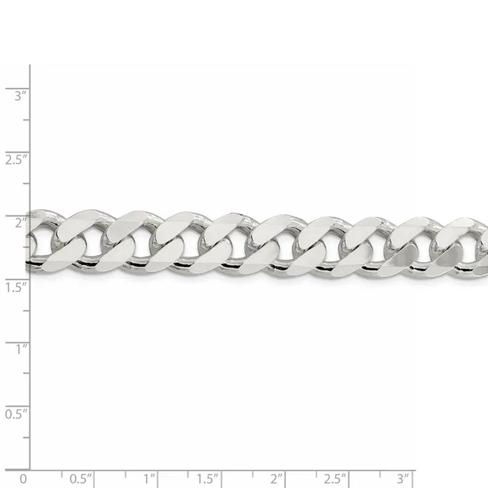 Rings WB Choice Jewelry Sterling Silver 13mm Curb ChainWBCQCB3508