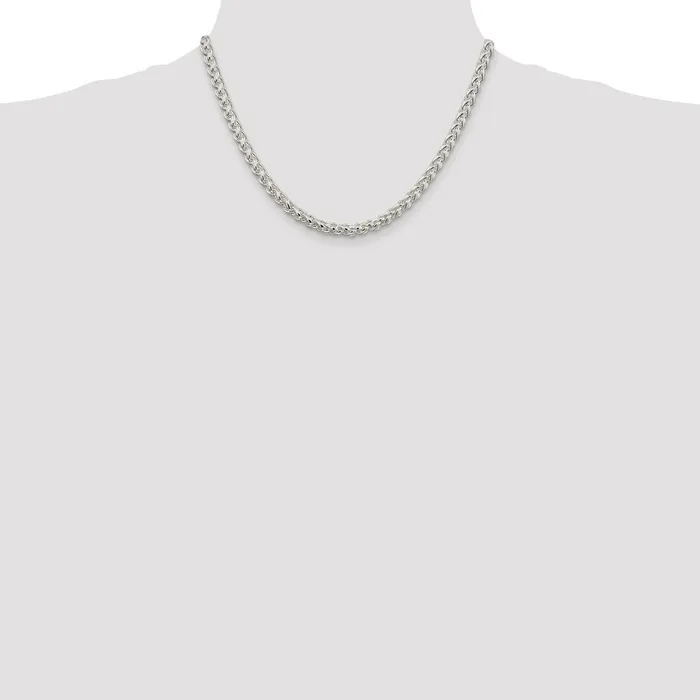 Rings WB Choice Jewelry Sterling Silver 5mm Round Spiga ChainWBCQSP20018 Rings WB Choice Jewelry Sterling Silver 5mm Round Spiga ChainWBCQSP20018