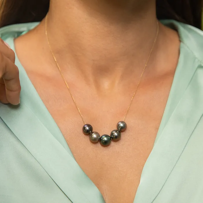 misha hawaii Winter Bali Pearl Necklace Necklaces