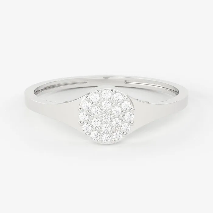 Jalvi Co Brilliant Diamond Band in 14k Gold Diamond Pinky Ring Round Gold Band White Diamond Ring Promise Ring Rings Jalvi Co Brilliant Diamond Band in 14k Gold Diamond Pinky Ring Round Gold Band White Diamond Ring Promise Ring Rings
