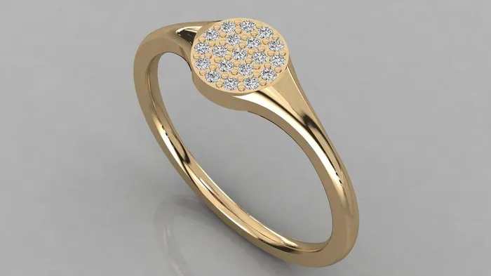 Jalvi Co Brilliant Diamond Band in 14k Gold Diamond Pinky Ring Round Gold Band White Diamond Ring Promise Ring Rings Jalvi Co Brilliant Diamond Band in 14k Gold Diamond Pinky Ring Round Gold Band White Diamond Ring Promise Ring Rings