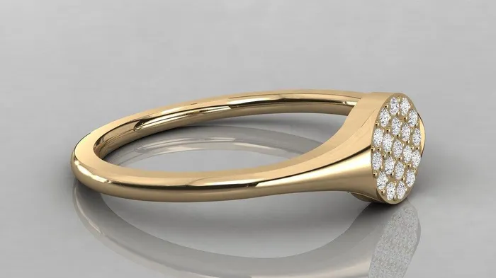 Jalvi Co Brilliant Diamond Band in 14k Gold Diamond Pinky Ring Round Gold Band White Diamond Ring Promise Ring Rings Jalvi Co Brilliant Diamond Band in 14k Gold Diamond Pinky Ring Round Gold Band White Diamond Ring Promise Ring Rings